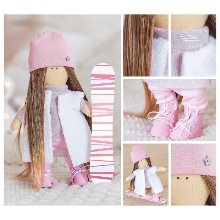 Интерьерная кукла «Харди», набор для шитья, 18.9 × 22.5 × 2.5 см - фото 1 - id-p143754920