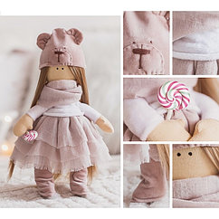 Интерьерная кукла «Мика», набор для шитья, 18.9 × 22.5 × 2.5 см