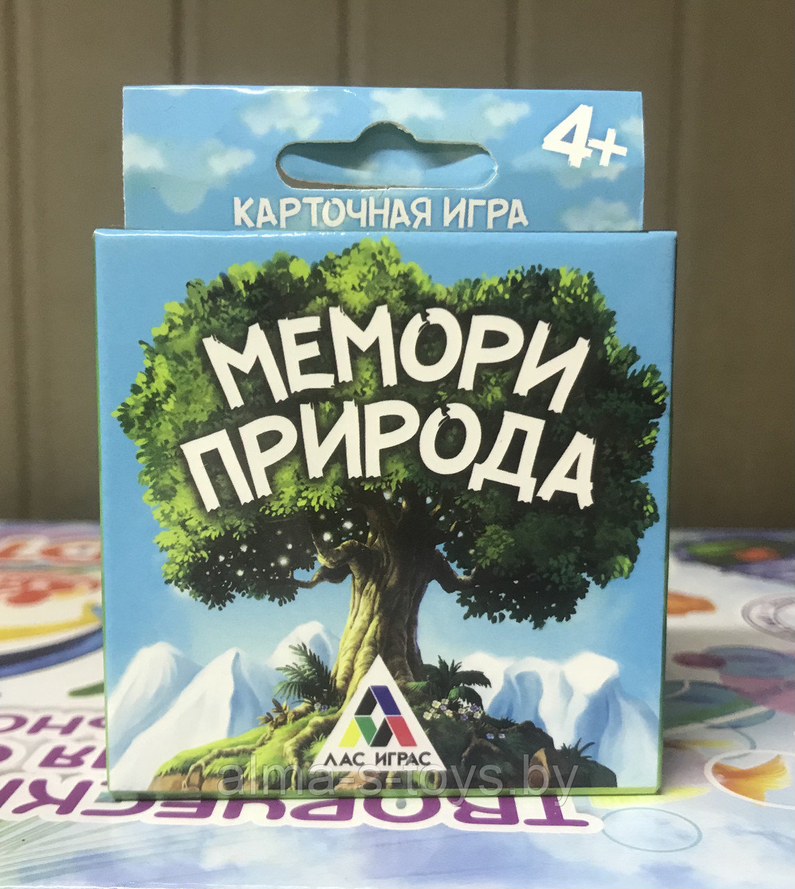 Карточная игра  Мемо природа