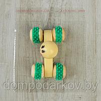Массажёр «Мордочка», деревянный, 4 колеса, цвет МИКС, фото 10