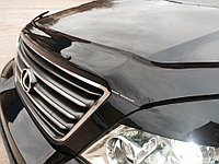 Дефлектор капота - мухобойка, Chevrolet Spark 2010-..., VIP TUNING