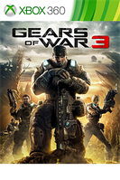 Игра Gears of War 3 для Xbox 360, 1 диск Русская версия