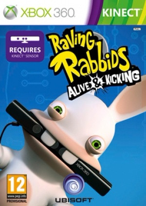 Игра Raving Rabbids Alive Kicking для Xbox 360, 1 диск - фото 1 - id-p143778515