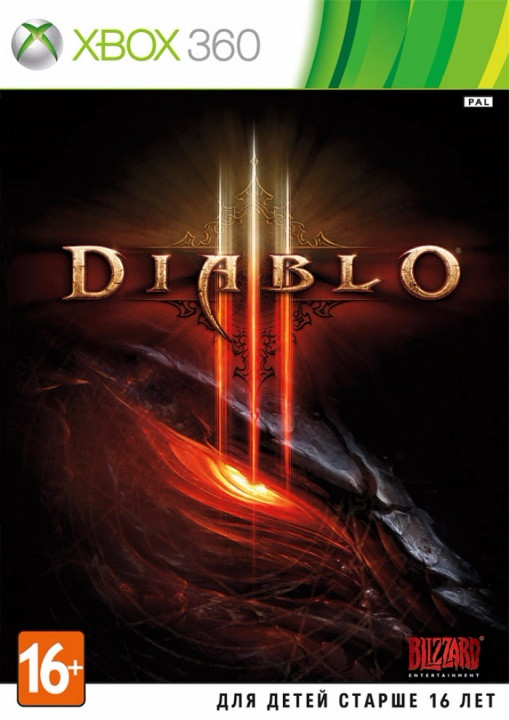 Игра Diablo 3 Xbox 360, 1 диск - фото 1 - id-p143778531