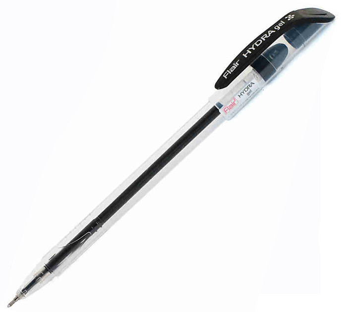 Ручка гелевая чёрная FLAIR HYDRA (цена с НДС) - фото 1 - id-p143778590