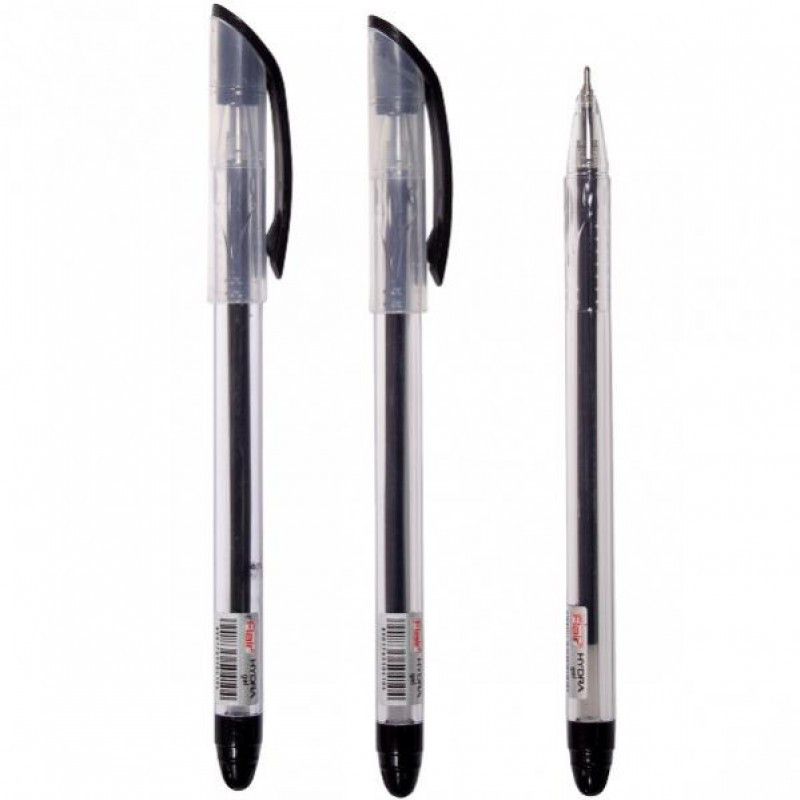Ручка гелевая чёрная FLAIR HYDRA (цена с НДС) - фото 2 - id-p143778590