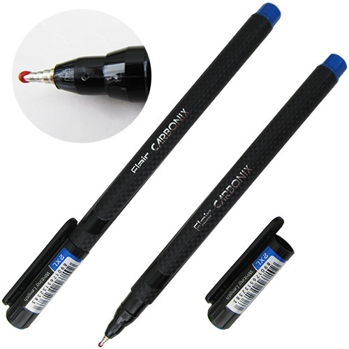 Ручка шариковая FLAIR CARBONIX синяя (цена с НДС) - фото 1 - id-p143783164