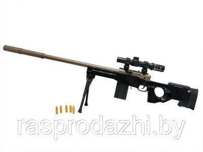 Игрушка винтовка снайперская пневматическая JF-18 ( 9-1879 )