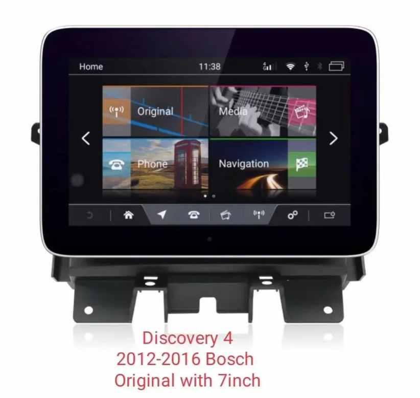 Штатное головное устройство в стиле Тесла для LAND ROVER DISCOVERY 2013-2017 BOSCH Android 10 - фото 2 - id-p143790429