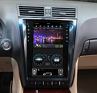 Штатная магнитола в стиле Tesla Lexus GS 2004-2011 (максимальная комплектация) Android 10
