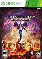 Игра Saints Row IV: Gat Out of Hell для Xbox 360, 1 диск Русская версия