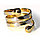 Медное магнитное кольцо для похудения с покрытием из родия, фото 2