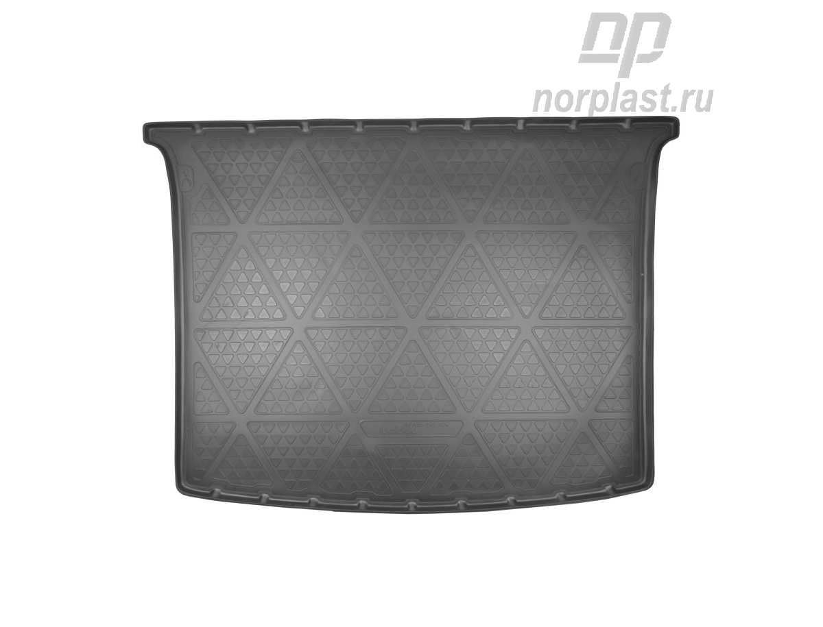 Коврик в багажник Norplast, VOLKSWAGEN Caddy III / Caddy IV две сдвижные двери 2004-2015