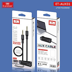 AUX кабель EarlDom ET-AUX31 (черный)