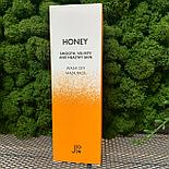 Смываемая маска с мёдом J:ON Honey Smooth Velvety and Healthy Skin Wash Off Mask Pack, 50мл, фото 2