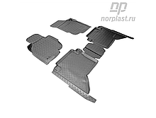 Коврики в салон Norplast "БОРТ" TOYOTA Hilux (N2), 2011-,