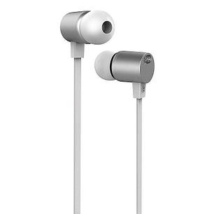 Наушники HOCO M33 с микрофоном /BASS, PREMIUM SOUND, разъем 3,5 мм, серо-белый, пульт управления/, фото 2