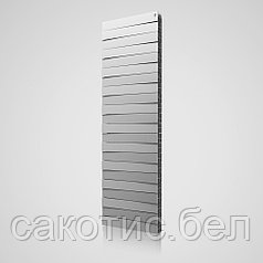 Радиатор Royal Thermo PianoForte Tower new/Silver Satin - 18 секц.