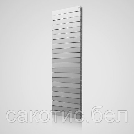 Радиатор Royal Thermo PianoForte Tower new/Silver Satin - 18 секц., фото 2