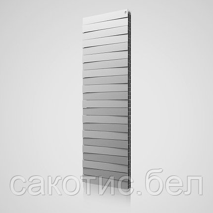 Радиатор Royal Thermo PianoForte Tower new/Silver Satin - 22 секц., фото 2