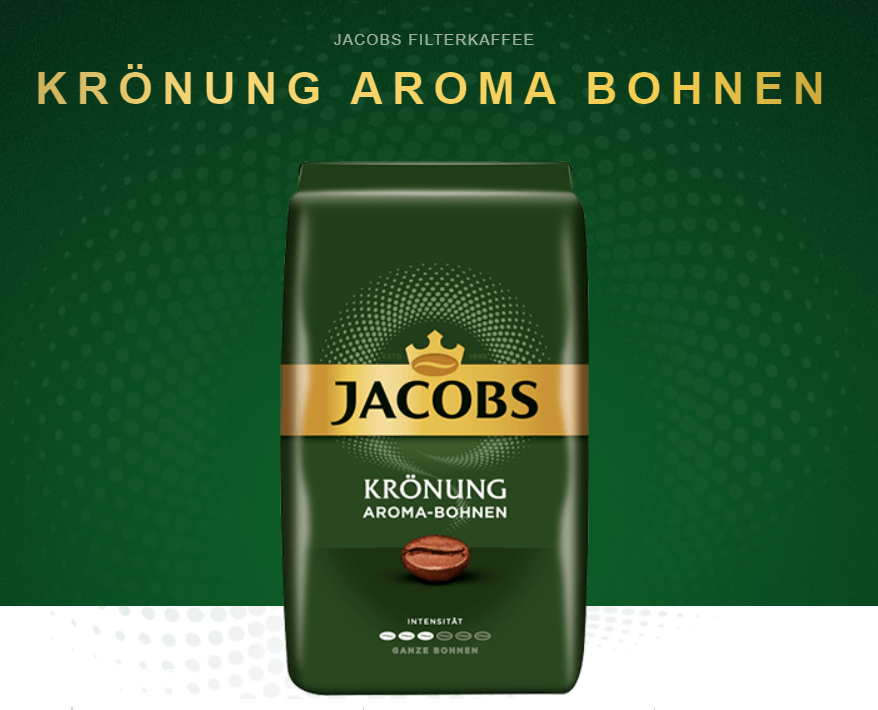 Кофе Jacobs Kronung 500г. в зернах - фото 1 - id-p75950433