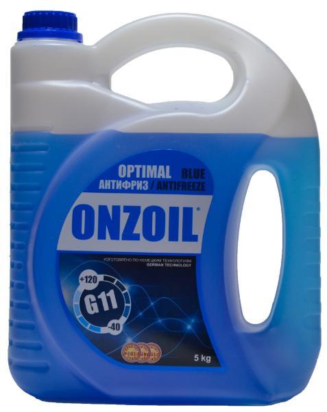 АНТИФРИЗ ONZOIL OPTIMAL BLUE G11 5кг/4,2л