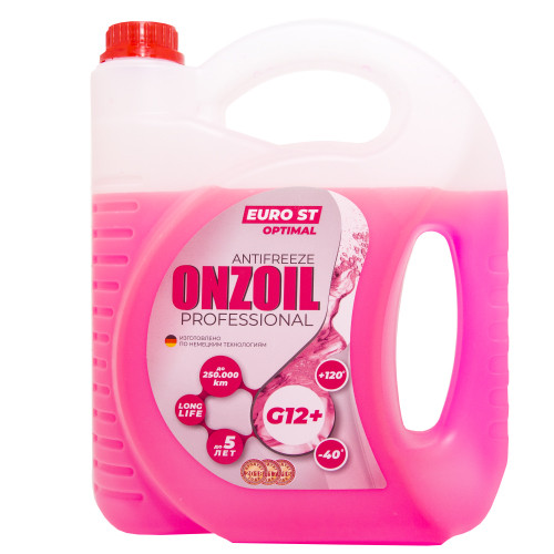 АНТИФРИЗ ONZOIL OPTIMAL RED EURO ST G12+ 5кг/4.2л
