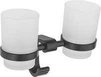 Держатель стаканов и зубных щеток Ledeme L5508  черный