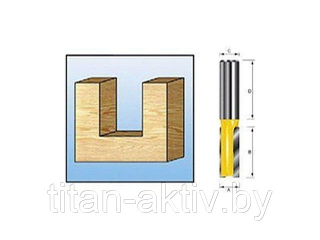 Фреза пазовая 5x8 мм MAKITA