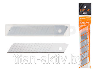 Лезвия сменные многосегментные 18мм 10шт STARTUL MASTER (ST0941-18) (14 сегментов Подходит к ножам: