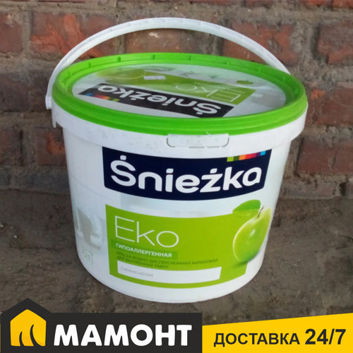 Краска Sniezka EKO 5 л (8 кг.) PL - фото 1 - id-p46818252