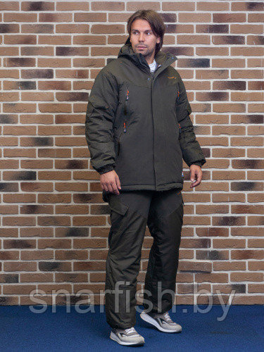Зимний костюм Диверсант-45 таслан, цвет хаки - фото 1 - id-p143851699