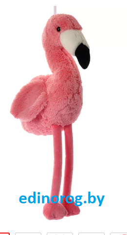 Мягкая Игрушка Фламинго большой 80 + брелок в подарок - фото 2 - id-p143877960