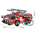 Конструктор Пожарная машина с гидрантом, XB-03028, аналог Лего, фото 4