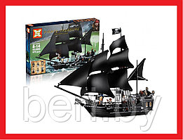 6002 Конструктор SX Pirate Treasure Черная жемчужина (Аналог Lego Pirates of the Caribbean 4184), 875 дет