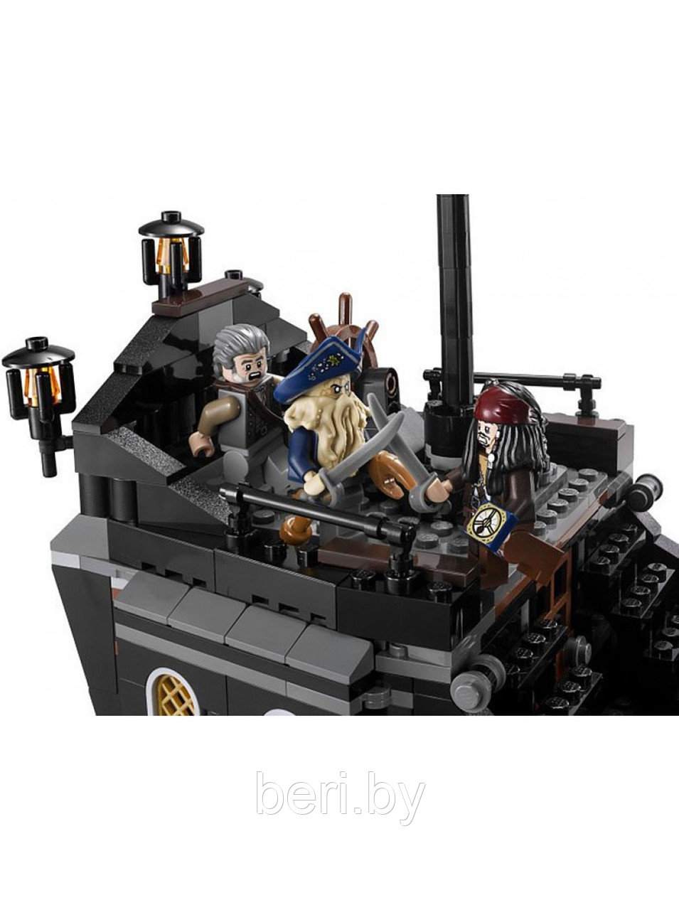 6002 Конструктор SX Pirate Treasure Черная жемчужина (Аналог Lego Pirates of the Caribbean 4184), 875 дет - фото 5 - id-p143843342