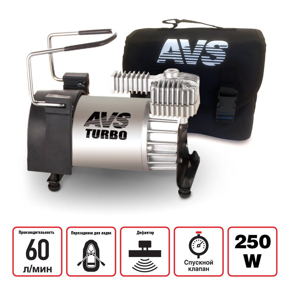 Автомобильный компрессор AVS Turbo KS 600 - фото 1 - id-p137139051