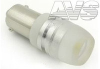 Светодиодная лампочка B016 Т8/белый/ (BA9S) 1,5W LENS CONE, блистер 2 шт.