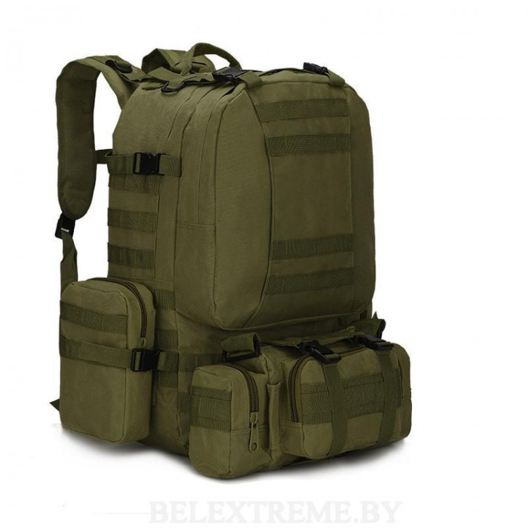 Рюкзак Тактический ASSAULT Olive- 3 Day (Съемные подсумки) - фото 1 - id-p105332099