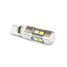 Светодиодная лампочка T106 T10(W2,1x9,5d) 10 SMD 2835 12-24V,блистер 2 шт.(белый)