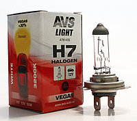 Автомобильная галогенная лампа AVS Vegas H7.12V.55W.1шт.