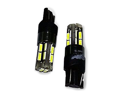 Светодиодная лампочка T104 T10 (W2.1x9.5D)CANBUS 18SMD 4014,блистер 2 шт. (белый)