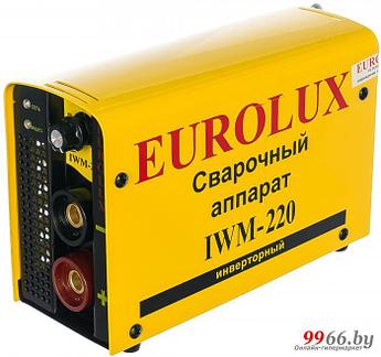 Сварочный аппарат инвертор Eurolux IWM220 для ручной дуговой сварки MMA инверторный