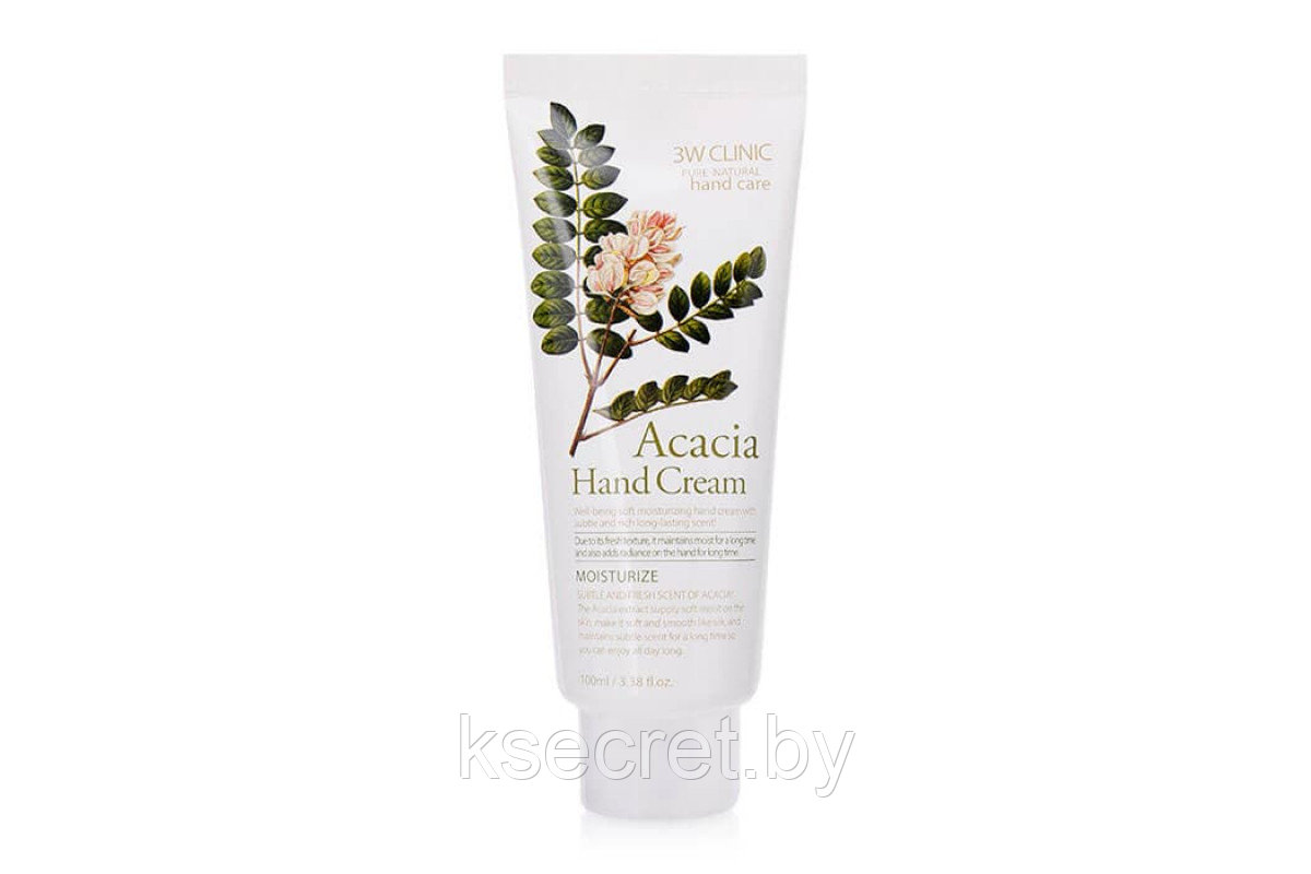 [3W CLINIC] Крем для рук Акация Acacia Hand Cream,100мл - фото 2 - id-p143903814