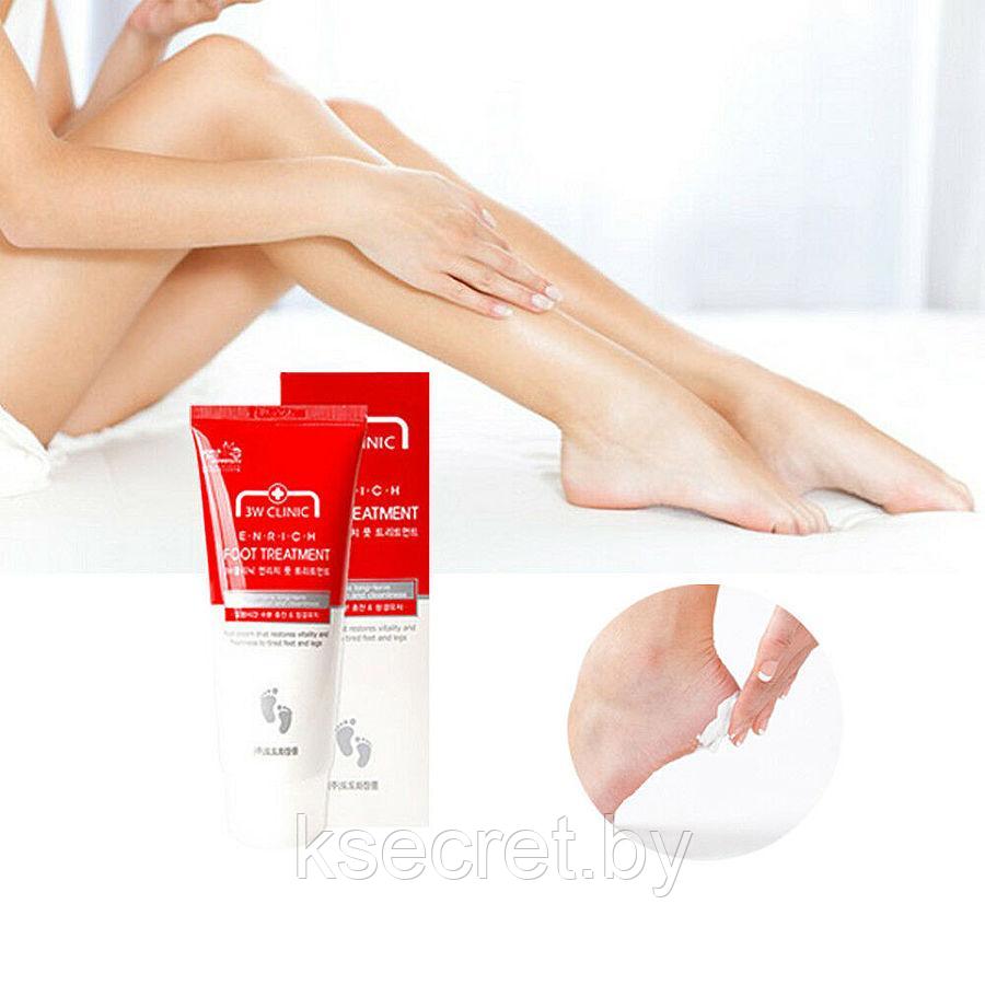 [3W CLINIC] Крем для ног Лечебный Enrich Foot Treatment, 100мл - фото 2 - id-p143905704