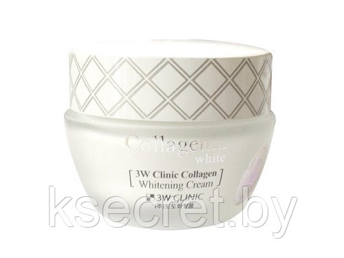 [3W CLINIC] ОСВЕТЛЕНИЕ Крем д/лица с коллагеном Collagen Whitening Cream, 60 мл - фото 2 - id-p143907851