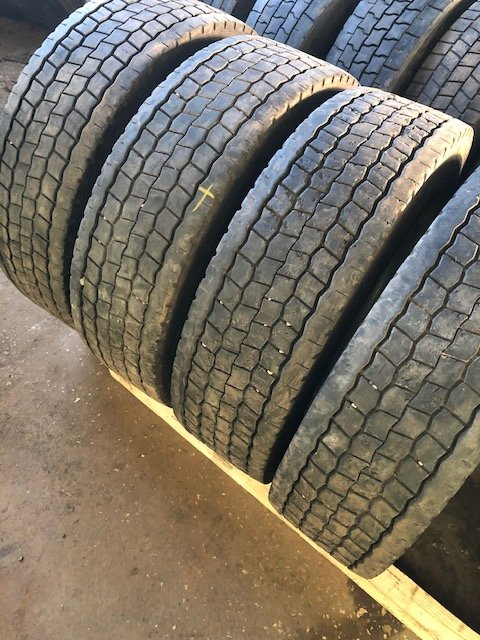 Шины грузовые б/у Белшина BEL-278 315/80 R22,5, ведущая ось, 4 шт.