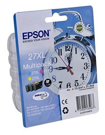 Набор картриджей 27XL/ C13T27154020 (для Epson WorkForce WF-3620/ WF-3640/ WF-7110/ WF-7610/ WF-7620) C/ M/ Y