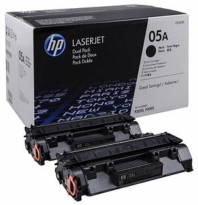 Картридж 05A/ CE505D (для HP LaserJet P2030/ P2035/ P2050/ P2055) двойная упаковка