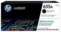 Картридж 655A/ CF450A (для HP Color LaserJet M652/ M653/ M681/ M682) чёрный